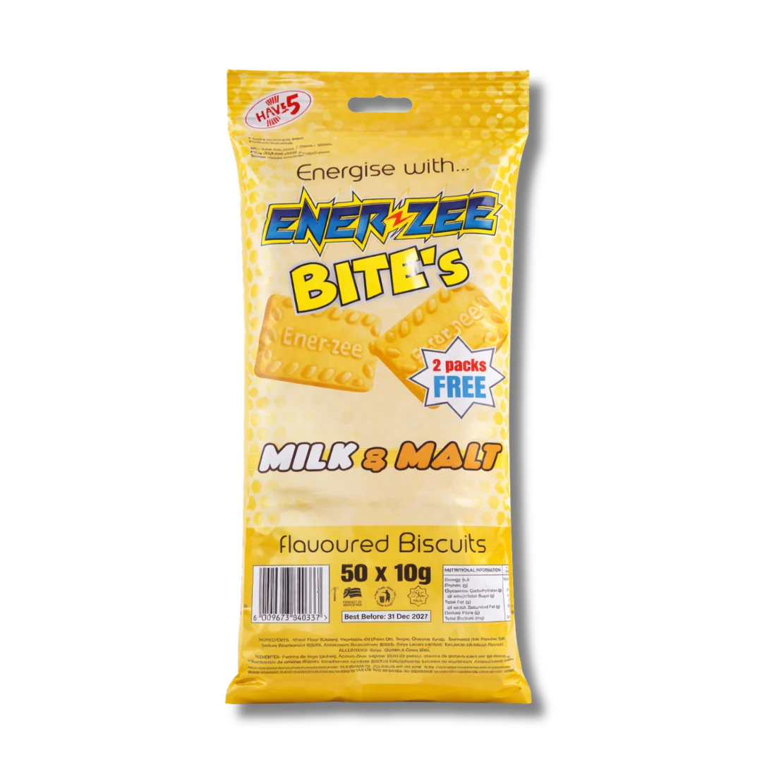 Enerzee Bites Milk & Malt