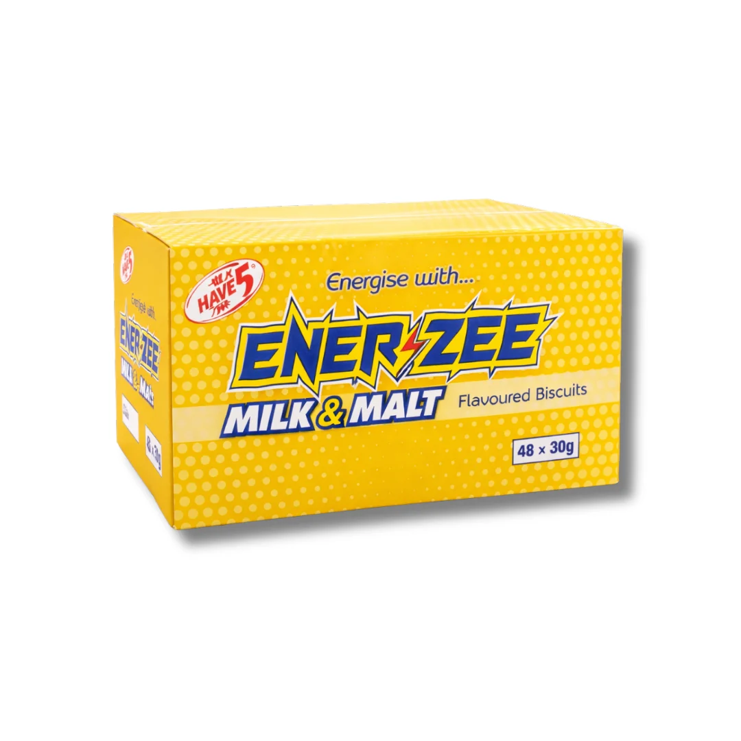 Enerzee Milk & Malt Biscuits Box